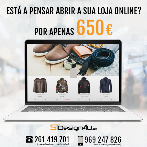 Criação da loja online a do BackOffice para a gestão da loja