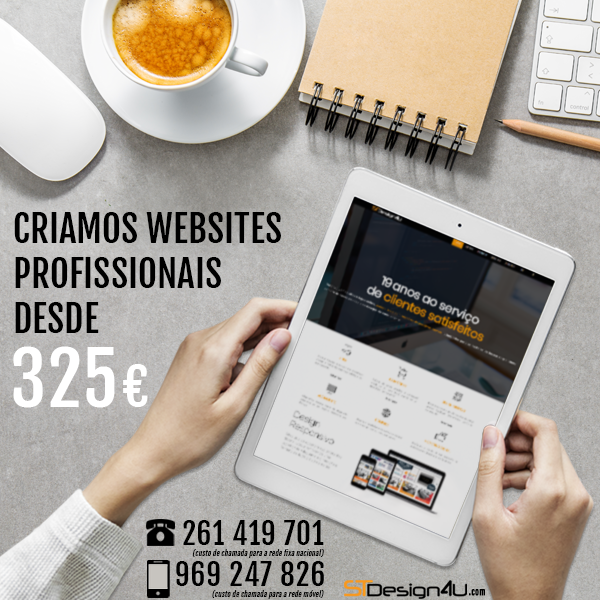 Criação de sites (pagamento uma só vez)