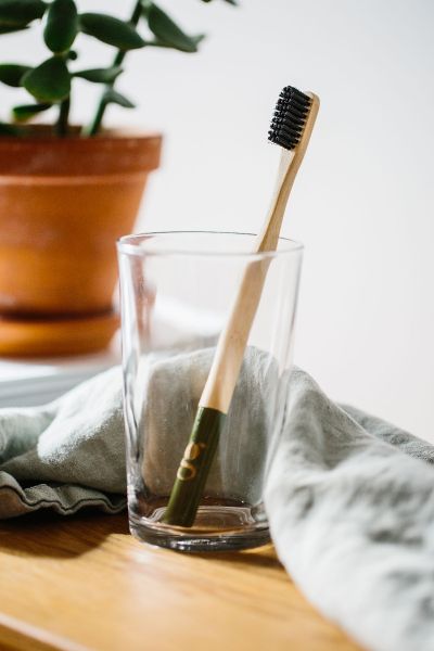 Escova de Dentes de Bambu Grums – Azeitona