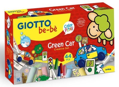 SET 44 PIEZAS GIOTTO BE-BE GREEN CAR